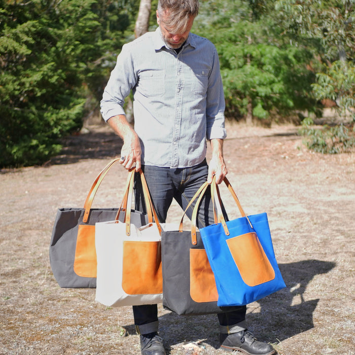 Canvas Tote Grey